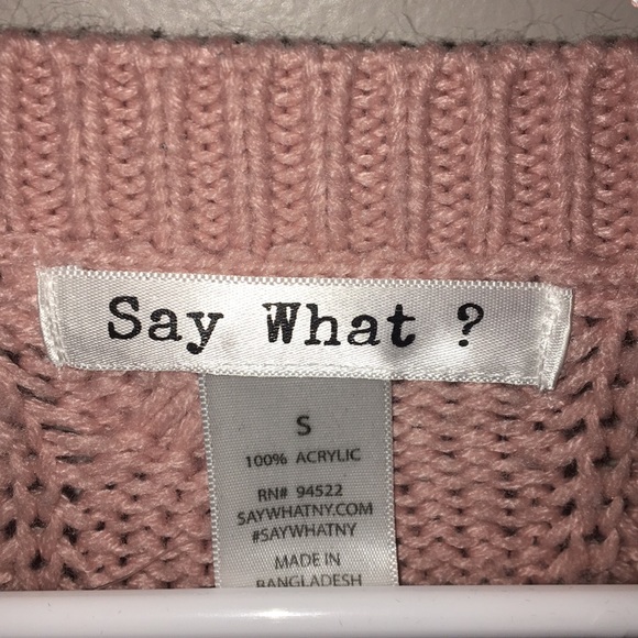 Light pink knitted cardigan - Picture 2 of 3